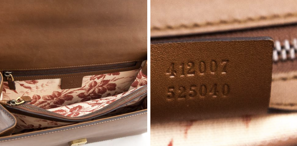 Authentic Gucci Serial Number