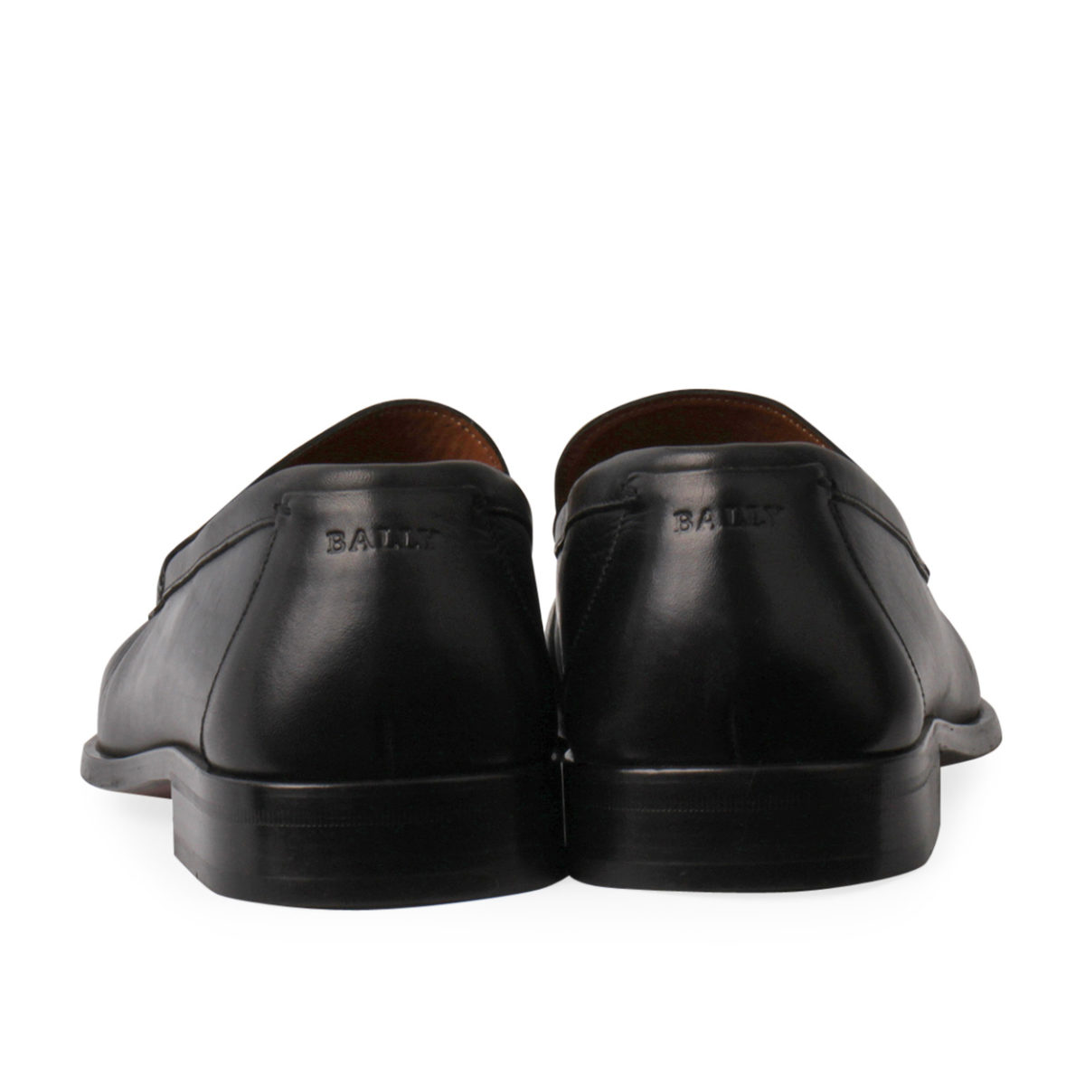 BALLY Leather Loafers Black - S: 41 (7.5) | Luxity
