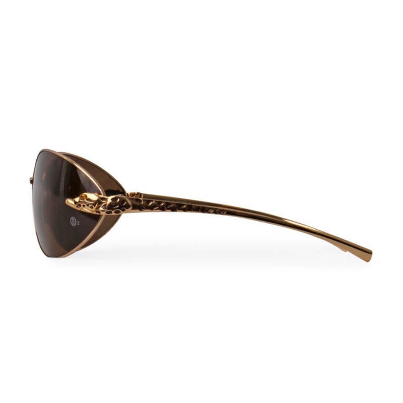 Buy Men's Cartier Sunglasses Frameless Brown Gold_104 (SW1312)