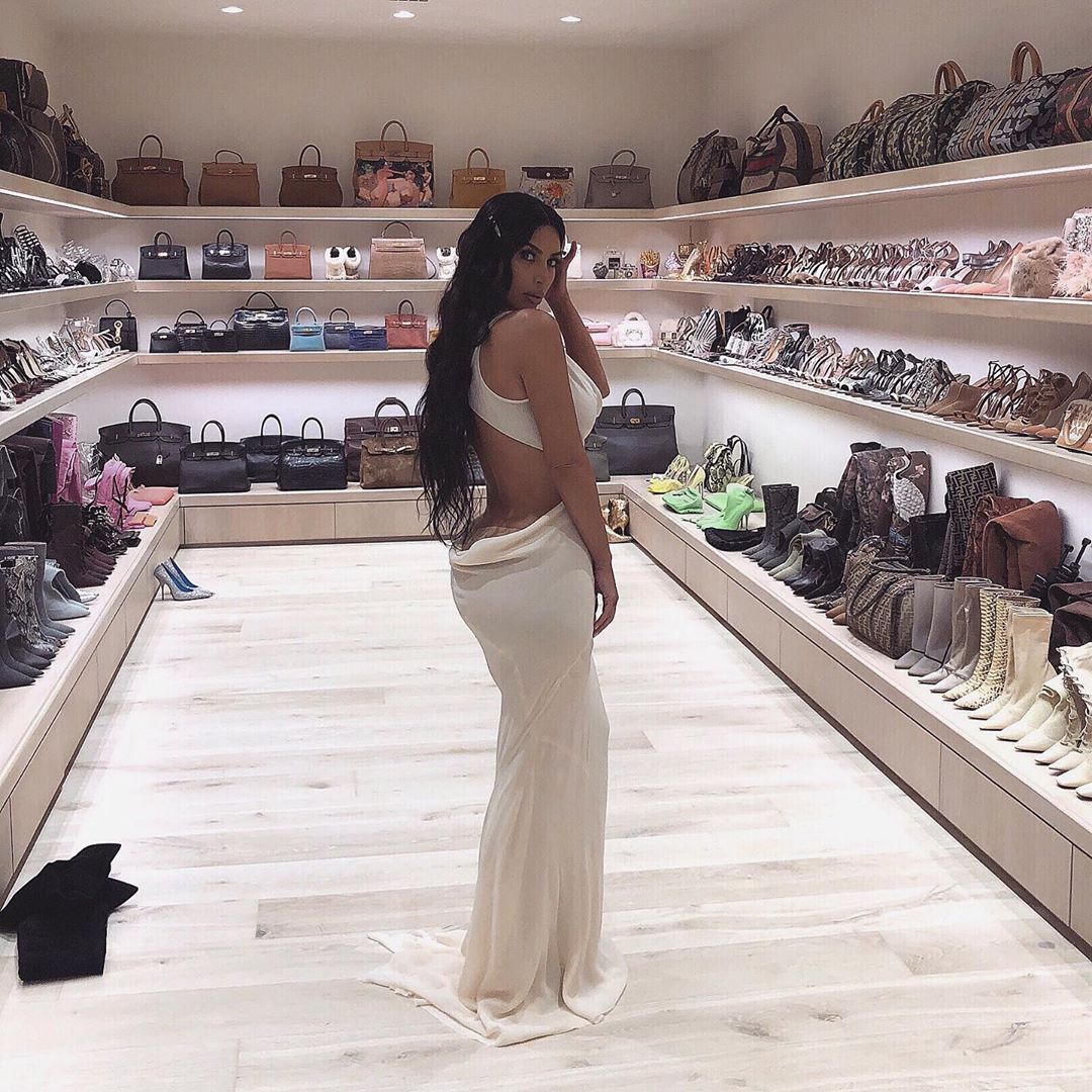 North West shows off her closet and designer bag collection