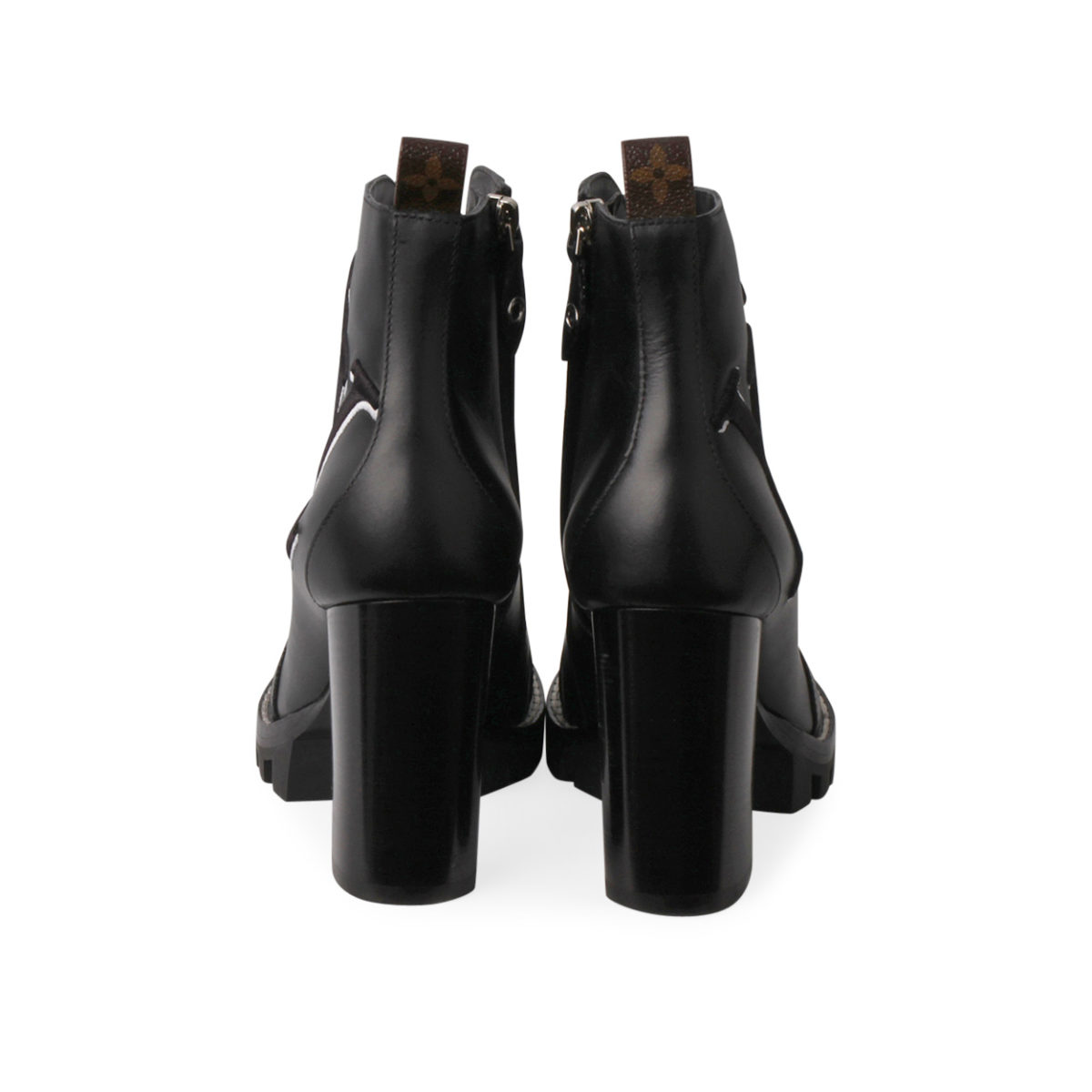 Louis Vuitton Brown/Black Monogram Wonderland Ranger Boots Size 39 Louis  Vuitton | The Luxury Closet