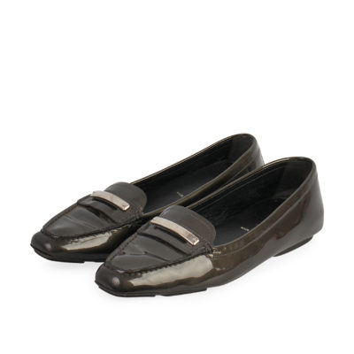 Product PRADA Patent Leather Loafers Graphite - S: 38 (5)