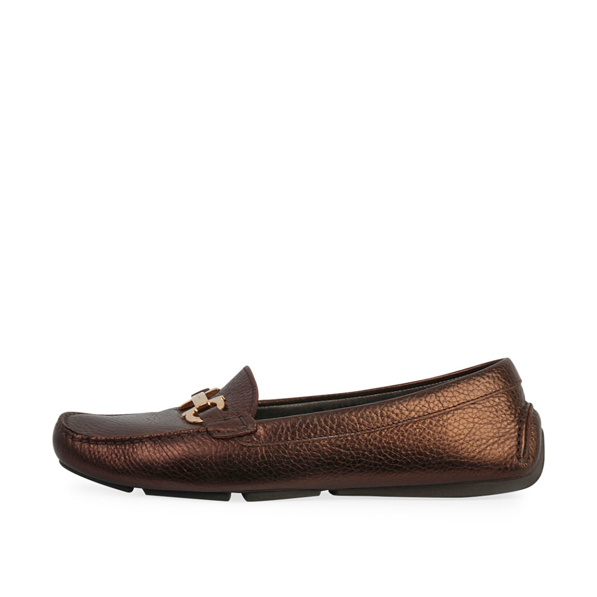 bronze loafers