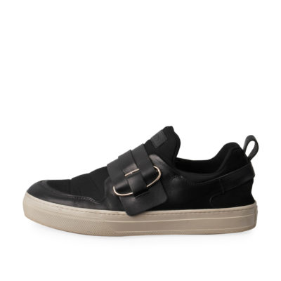 Product TOD'S Leather/Neoprene Sneakers Black/White - S: 38.5 (5.5)