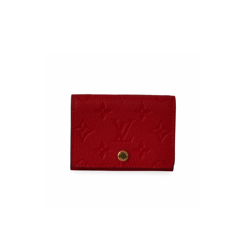 LOUIS VUITTON Empreinte Business Card Holder Black 179159