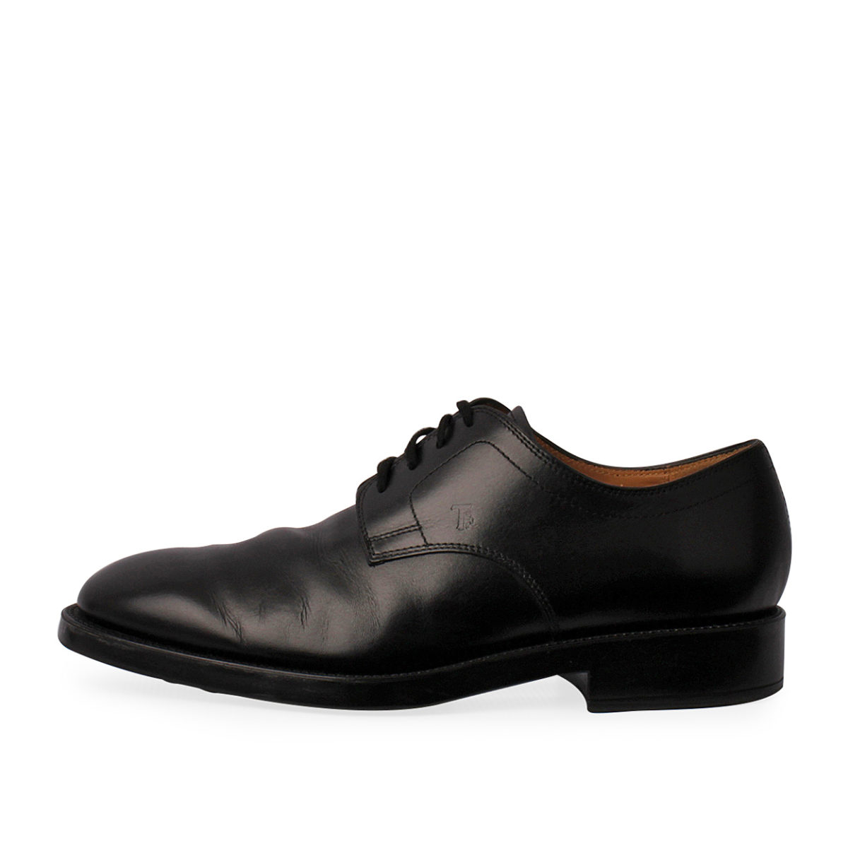 TOD'S Leather Lace Up Shoes Black - S: 43 (9) | Luxity
