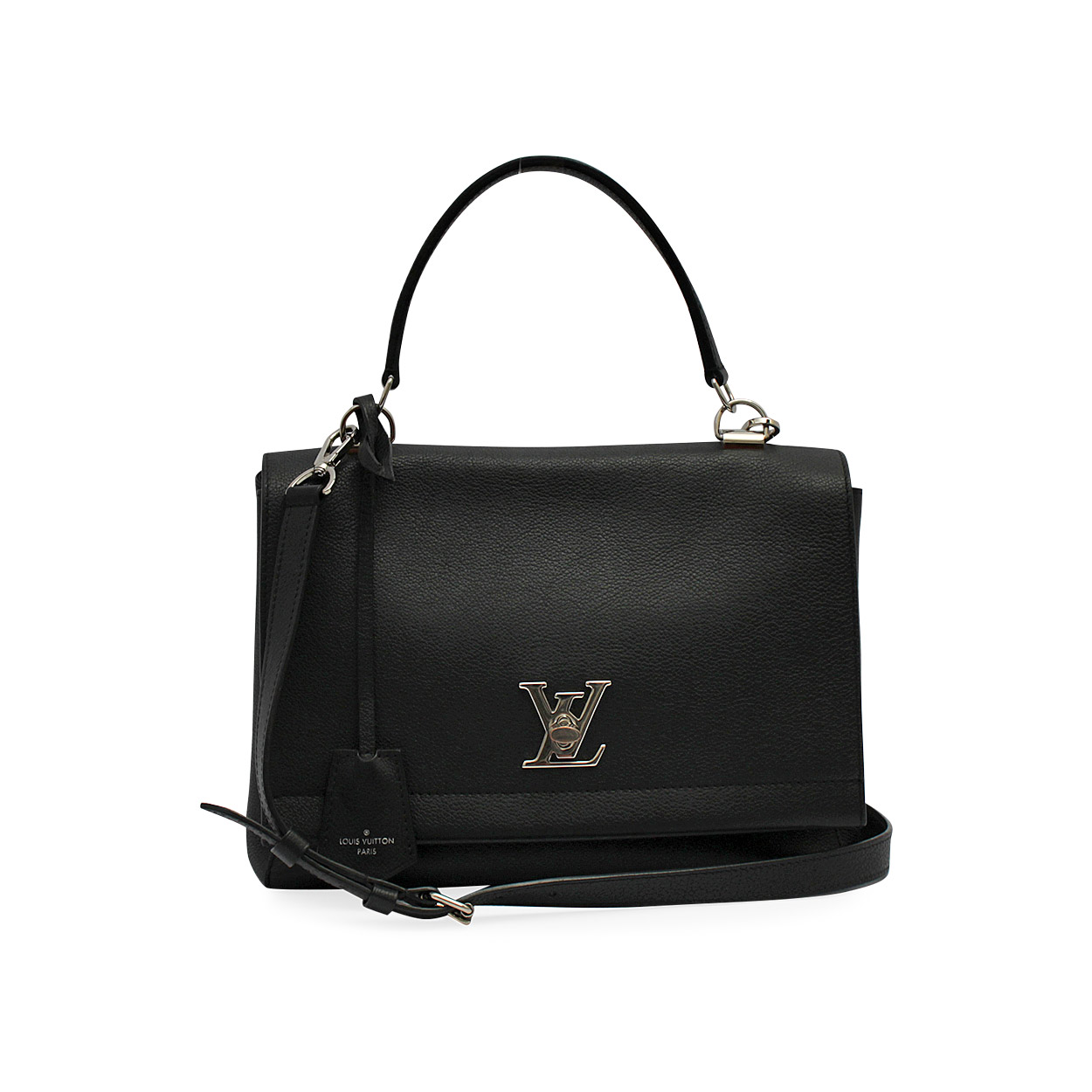 LOUIS VUITTON Leather Mylockme Black | Luxity