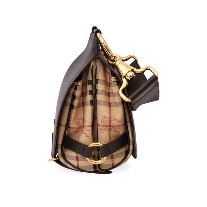 Burberry Leather Bridle Saddle Bag - Brown Shoulder Bags, Handbags -  BUR209408