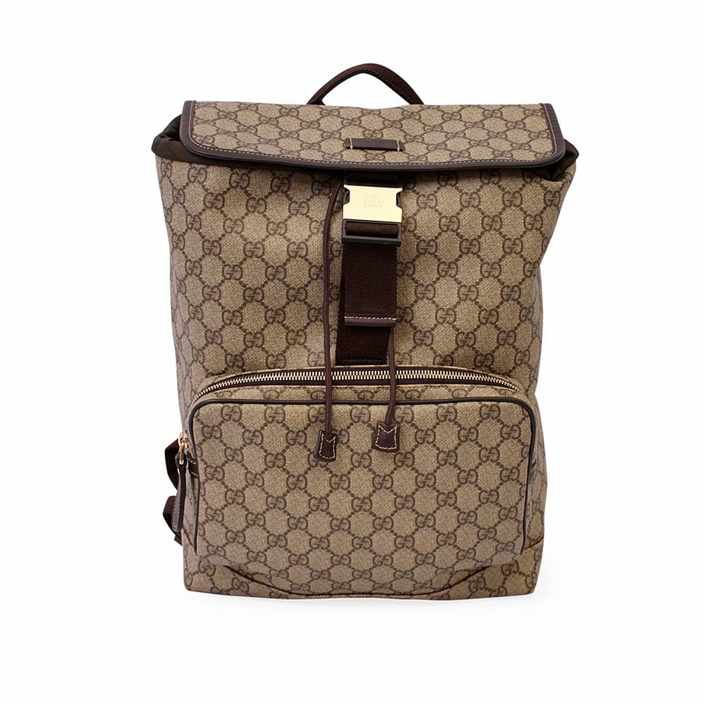 GUCCI GG Supreme Backpack Brown | Luxity