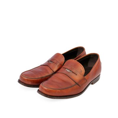 Product TOD'S Leather Penny Loafers Brown - S: 43 (9.5)
