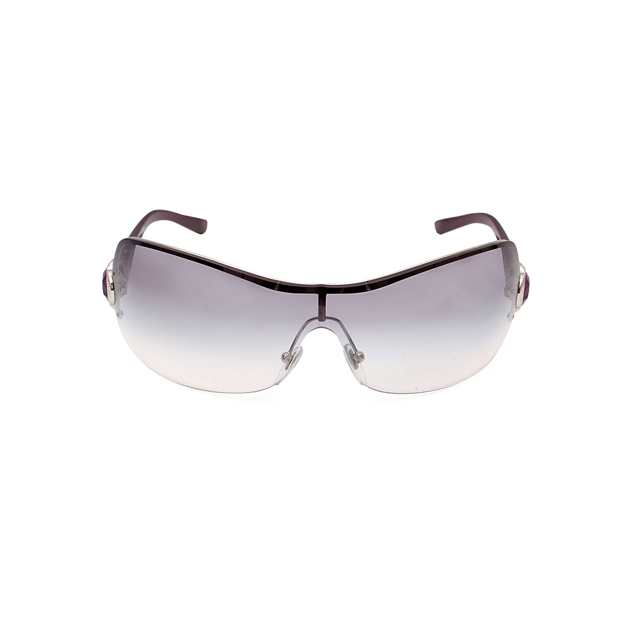 BVLGARI Crystal Sunglasses 6050 B Purple | Luxity