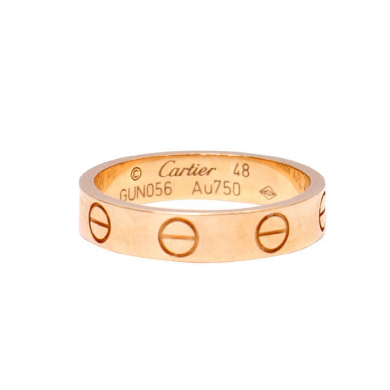 cartier love ring gold price