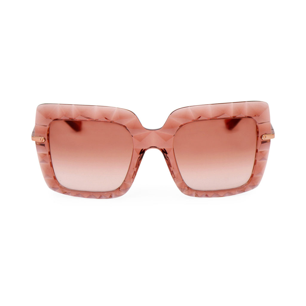 DOLCE & GABBANA Oversized Sunglasses DG 6111 Pink | Luxity