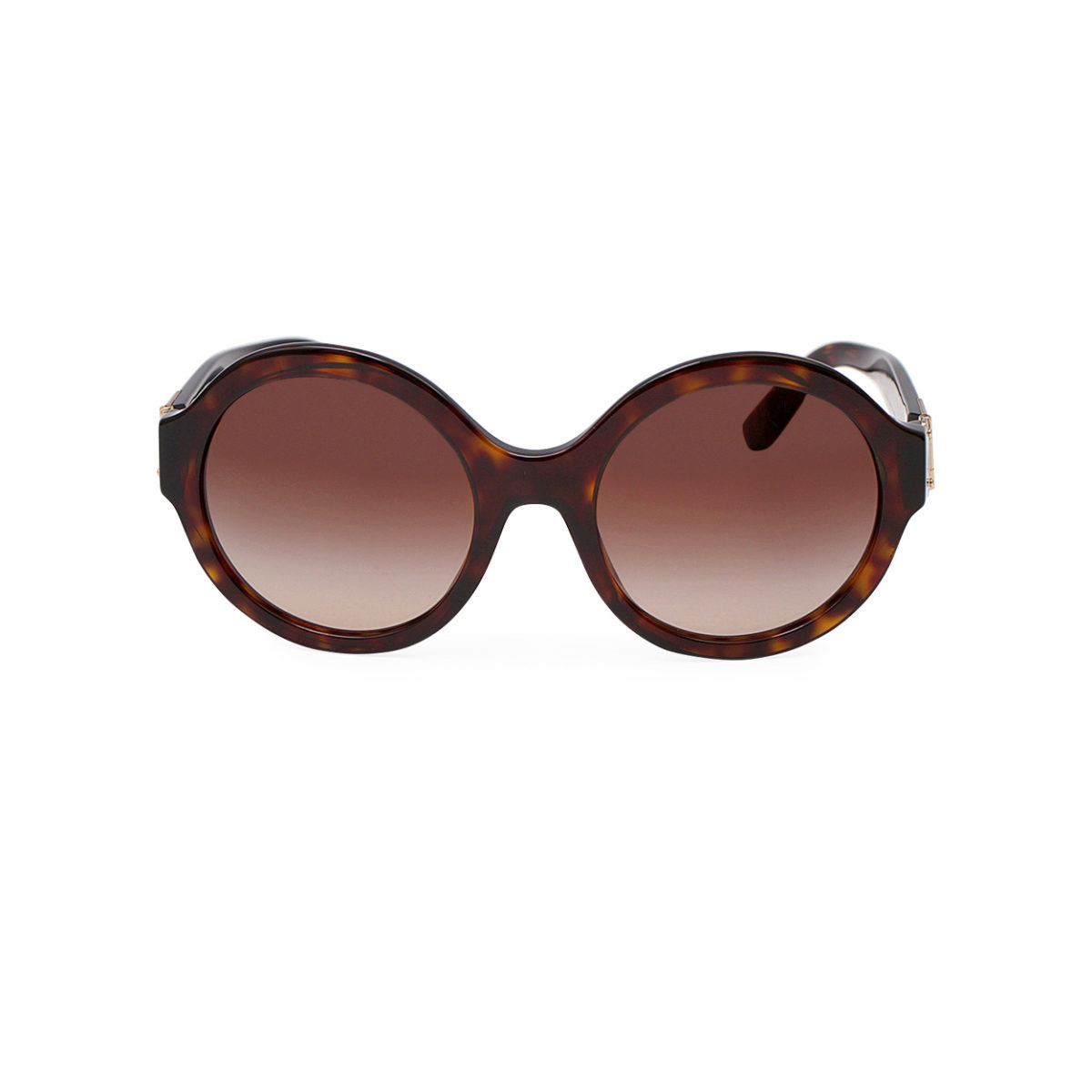 DOLCE & GABBANA Round Sunglasses DG 4331 Brown | Luxity