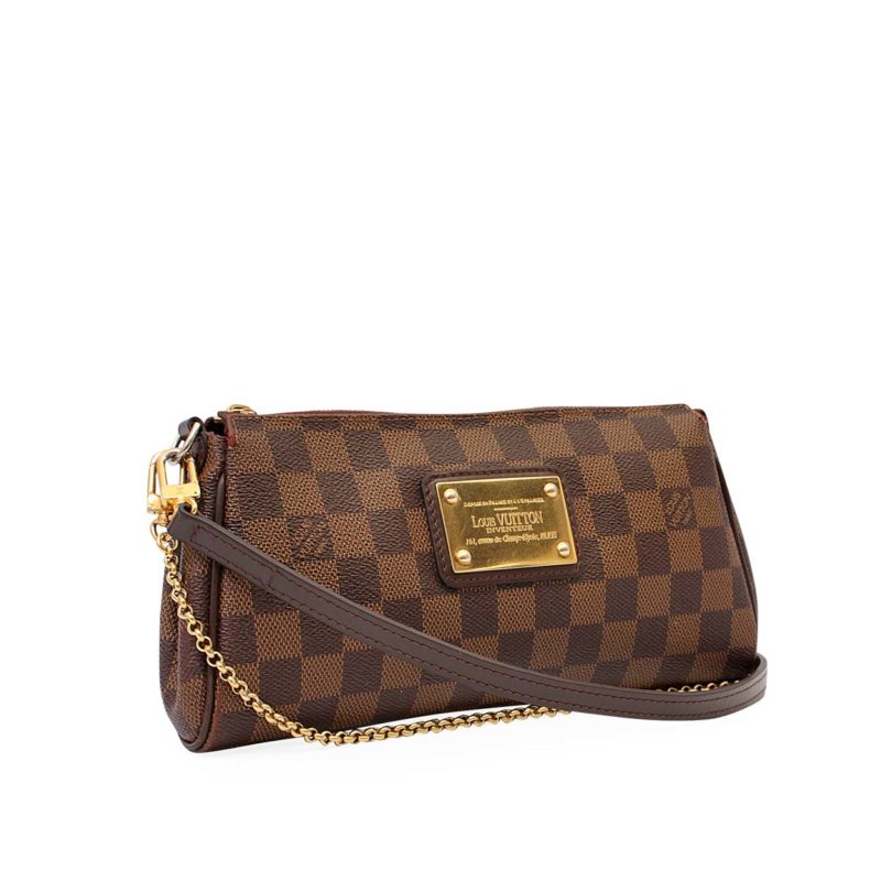 Louis Vuitton Damier Ebene Eva Clutch