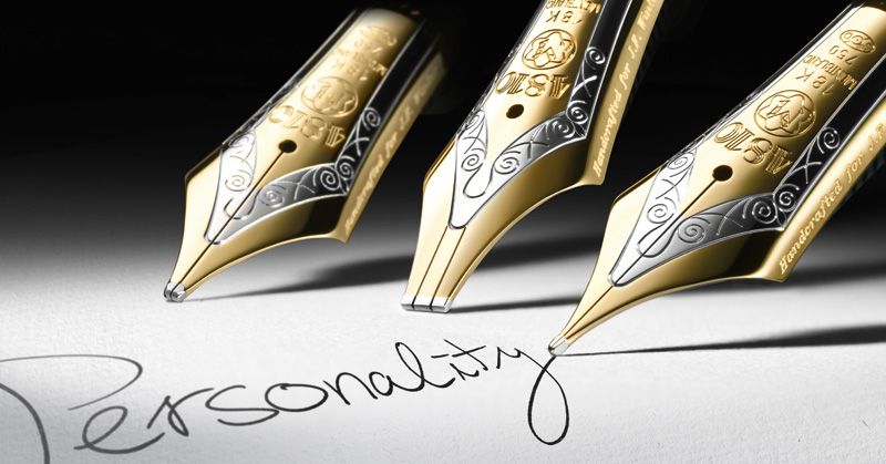 Writing with luxury pens