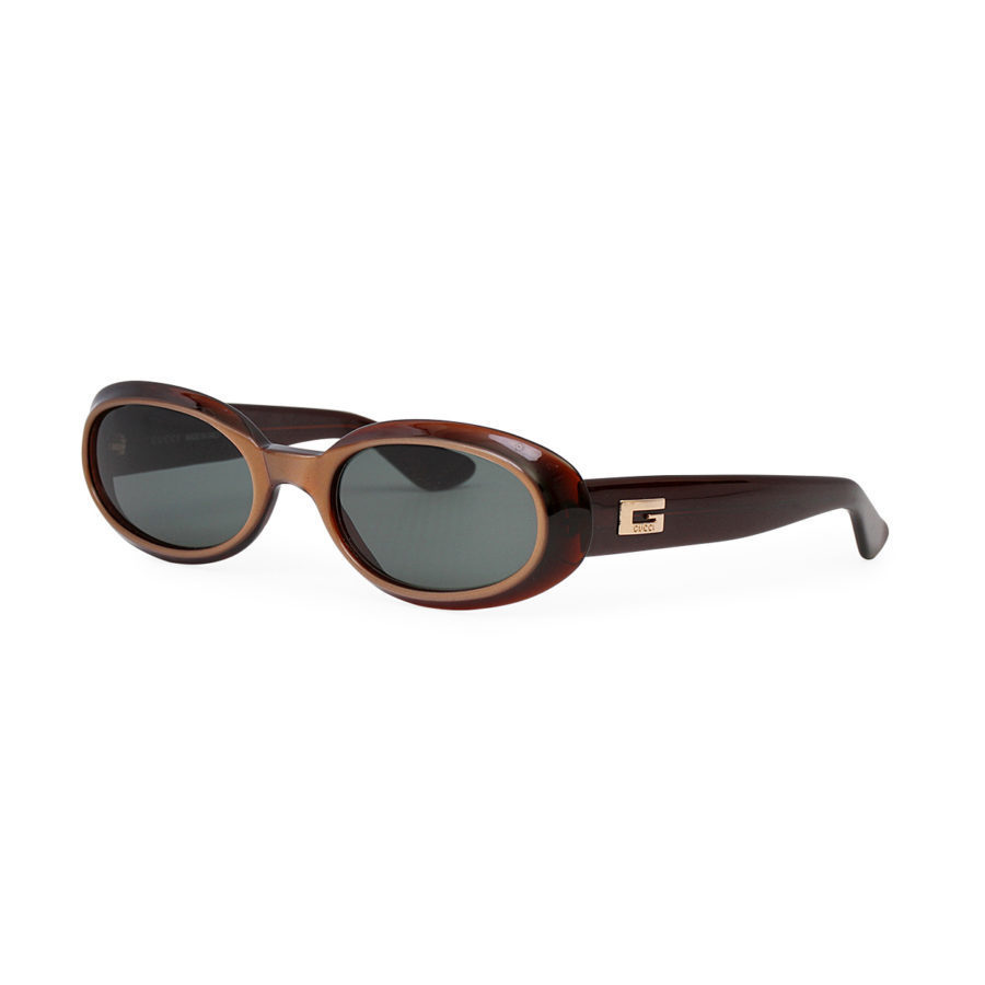 Gucci Vintage Gg Sunglasses 2419 N S Brown Luxity