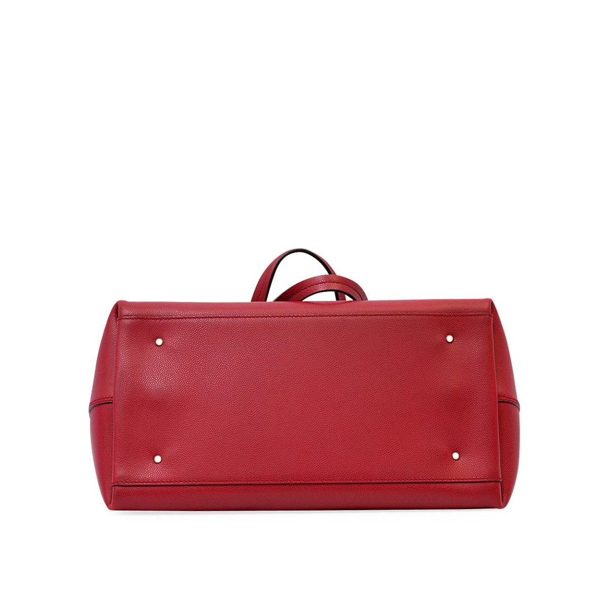 SALVATORE FERRAGAMO Leather Tote Red | Luxity