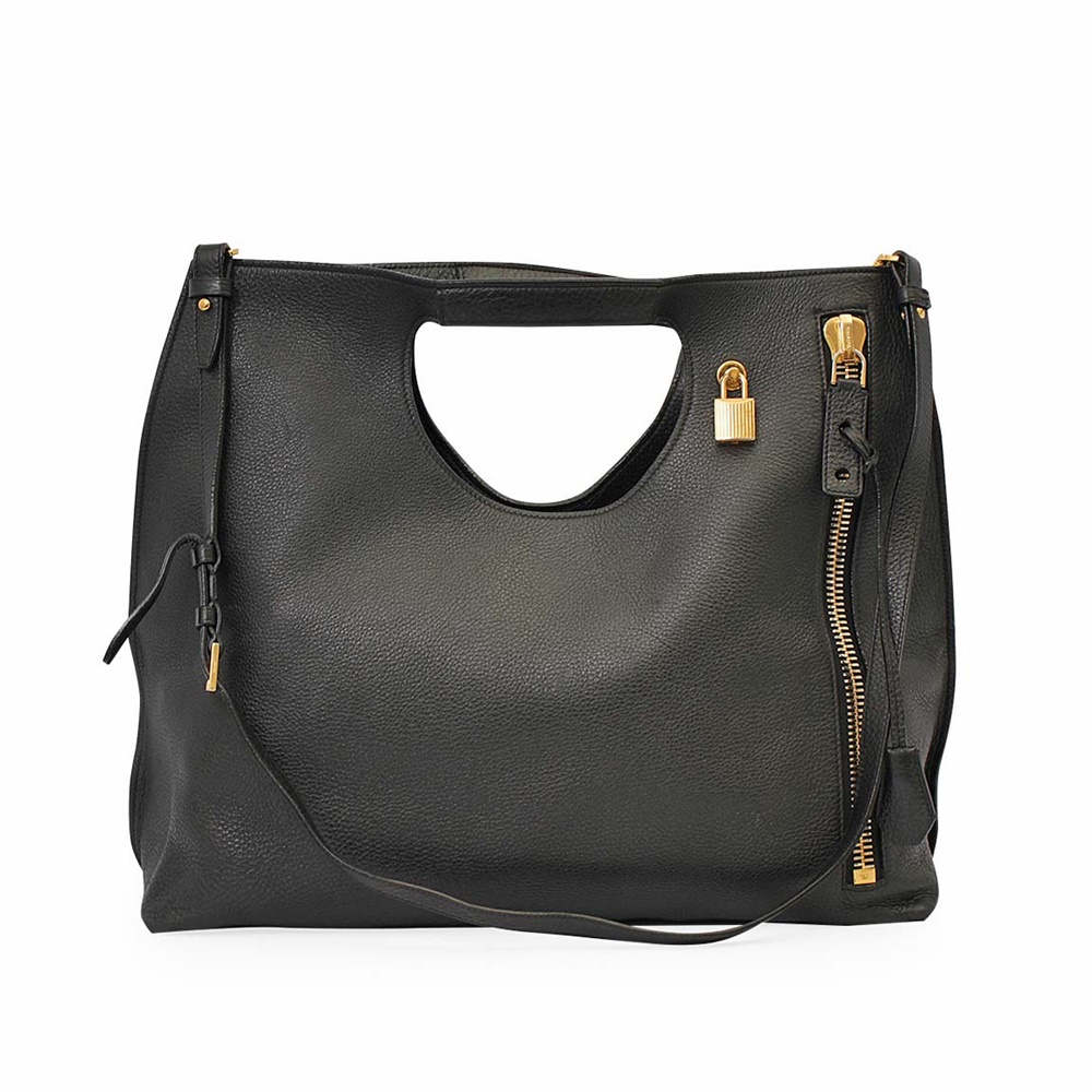 TOM FORD Leather Alix Hobo Black | Luxity