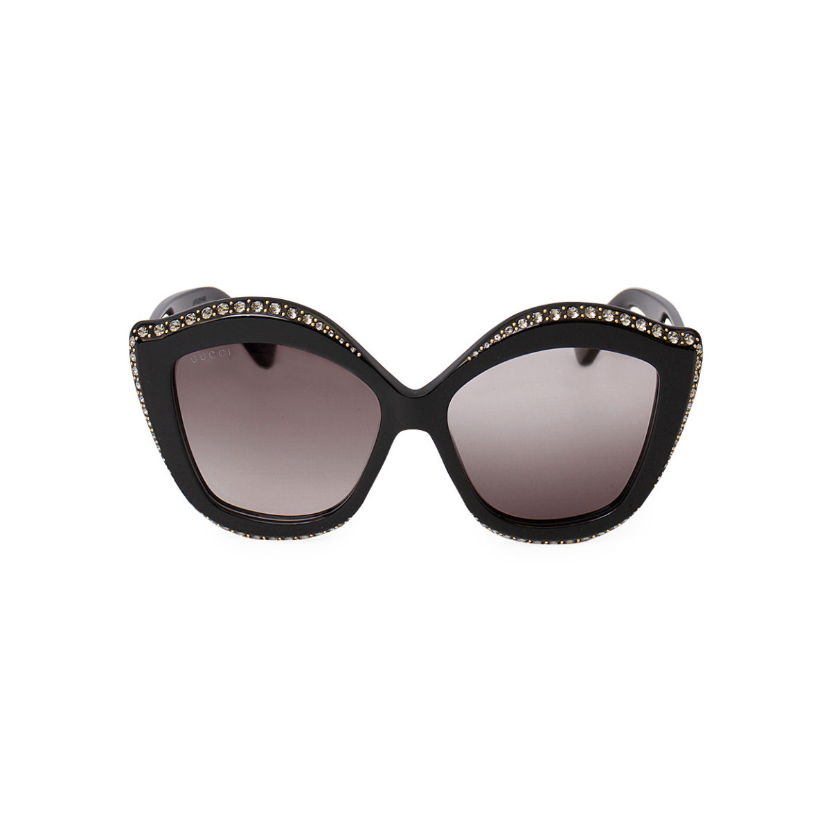 GUCCI Crystal Sunglasses GG0118S Black | Luxity