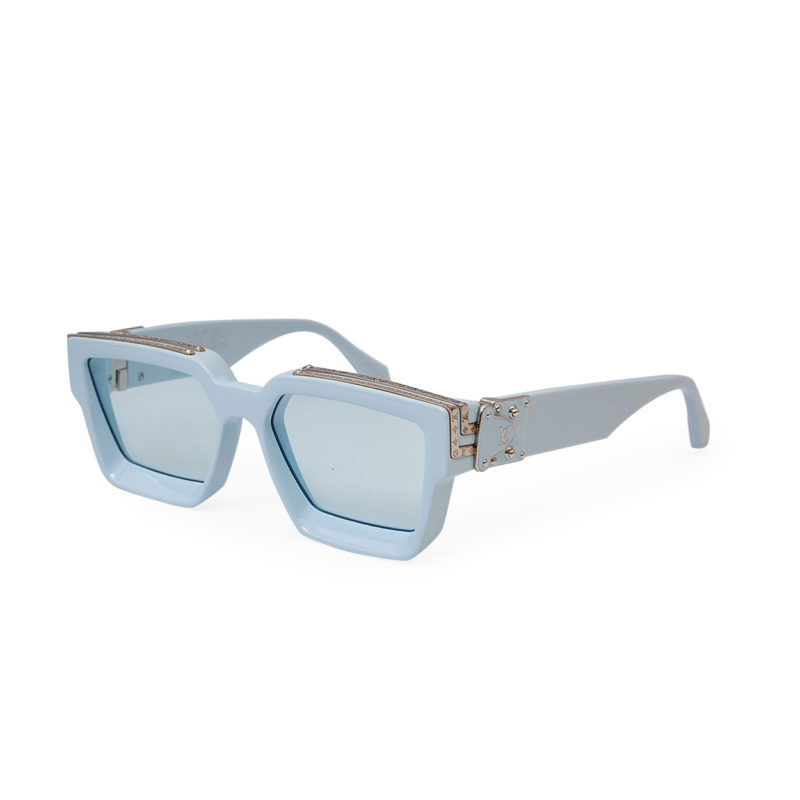 LOUIS VUITTON 1.1 Millionaires Sunglasses Z1327W Blue