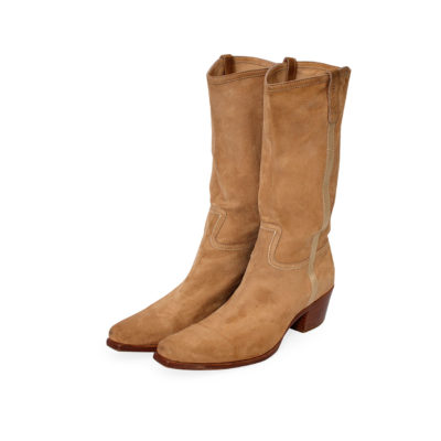 Product PRADA Suede Ankle Boots Beige - S: 36 (3.5)