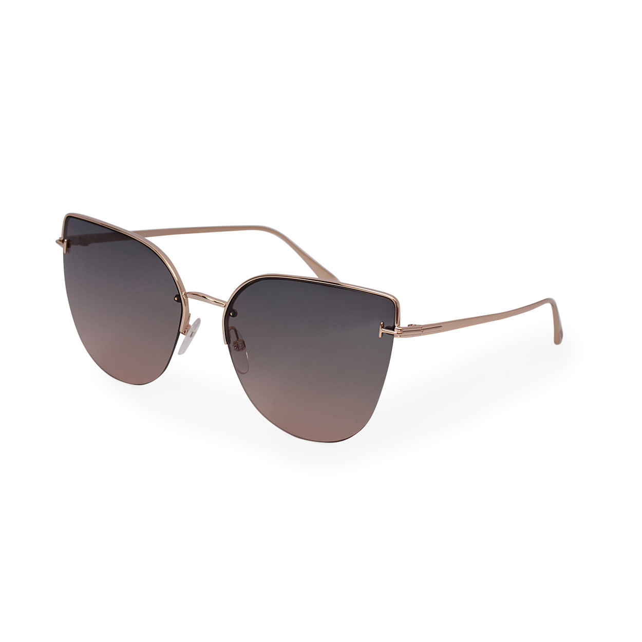 TOM FORD Ingrid 02 Sunglasses TF652 28B Gold/Black - NEW | Luxity