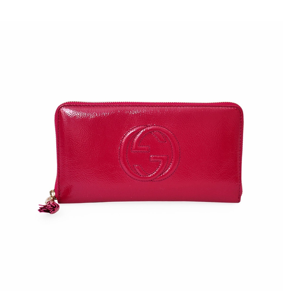 GUCCI Soho Travel Wallet Pink | Luxity