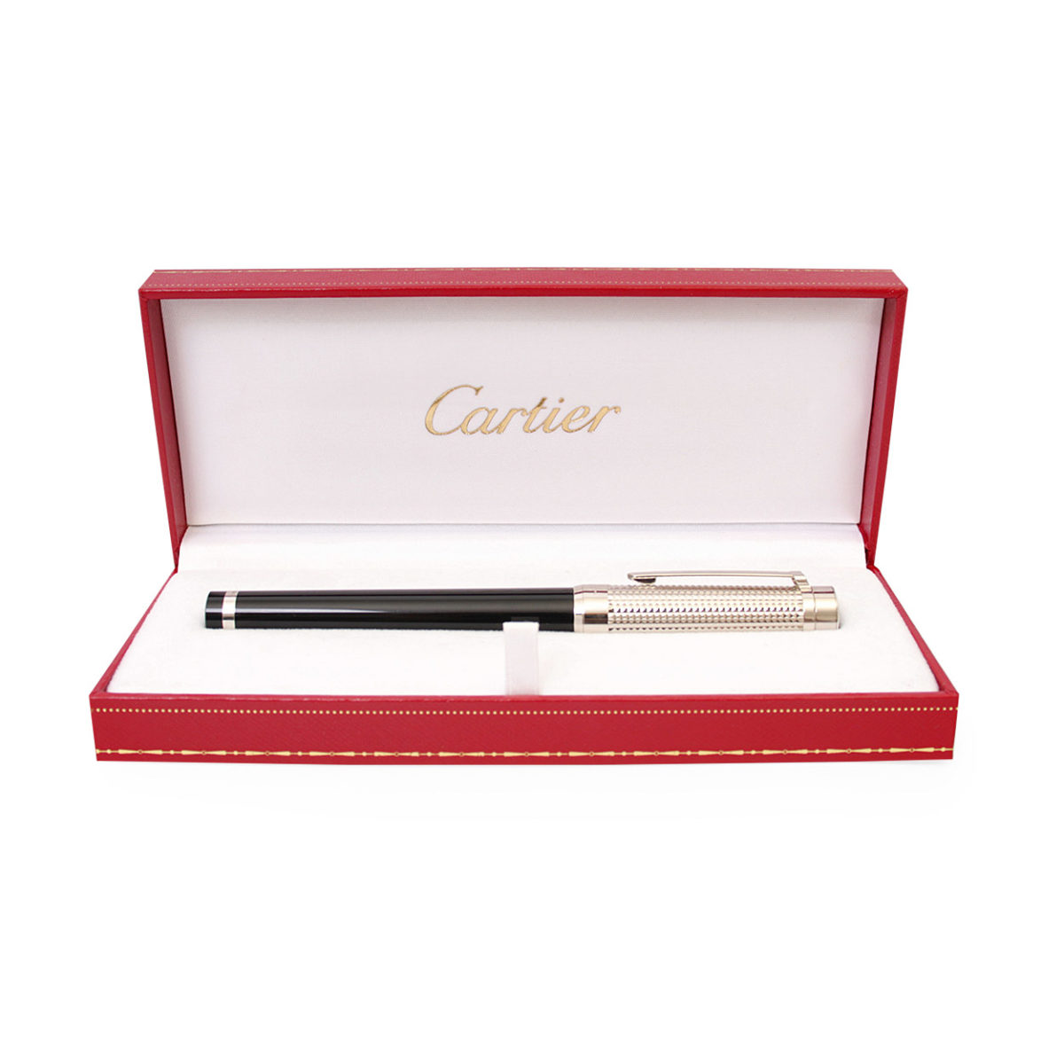 cartier pen in red box