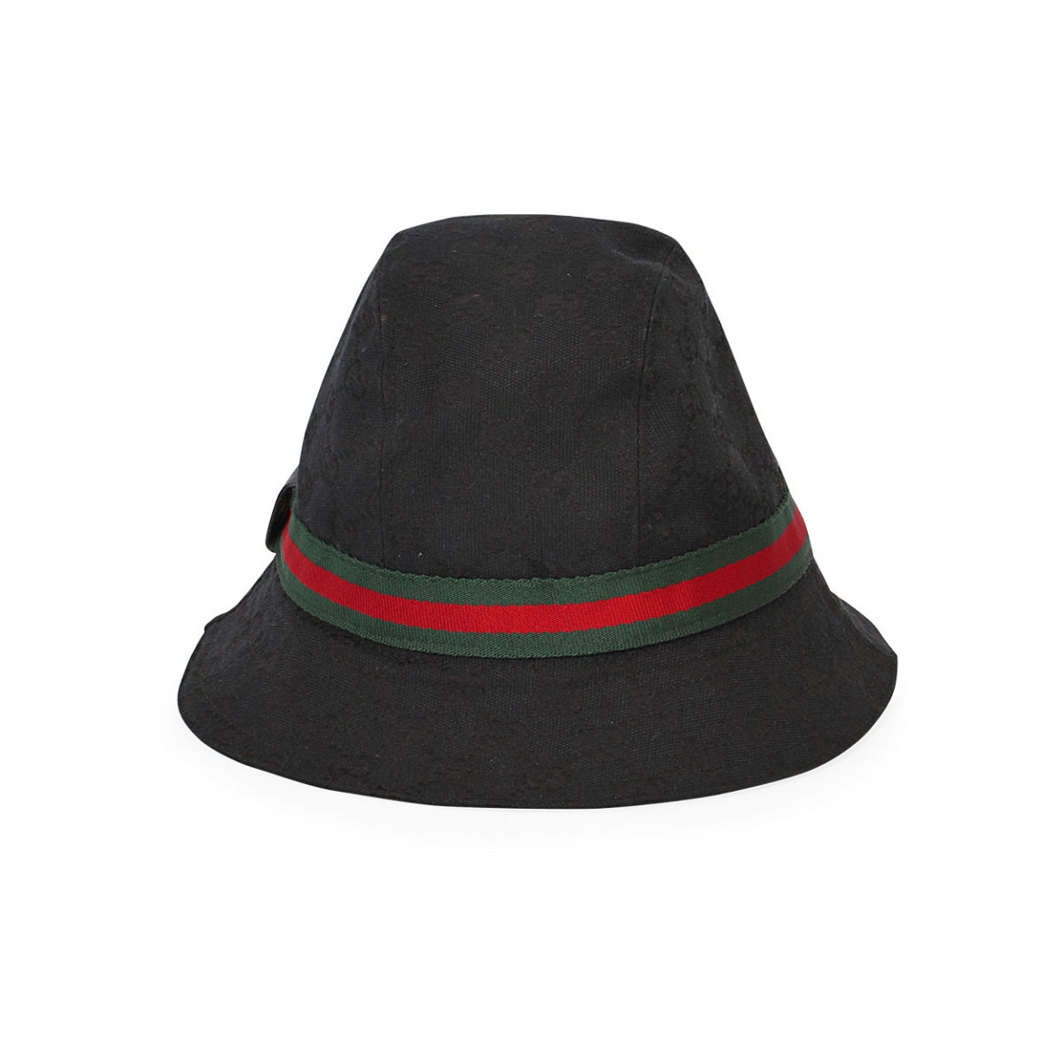 GUCCI GG Canvas Web Bucket Hat Black | Luxity