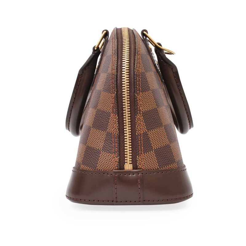 Louis Vuitton® Braided Alma BB Damier Brown Quartz Rose T.. Size