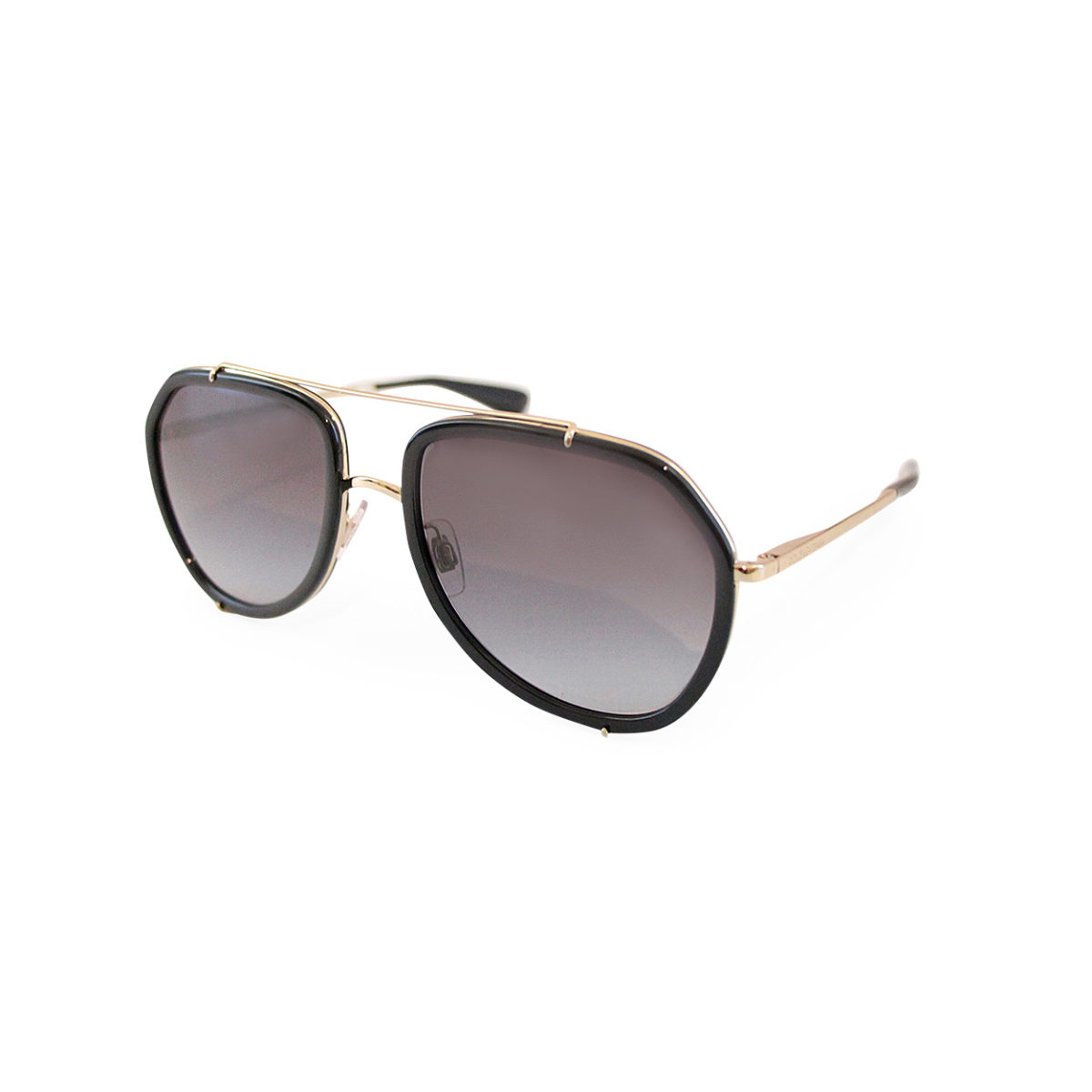 DOLCE & GABBANA Pilot Sunglasses DG 2161 Black - NEW | Luxity