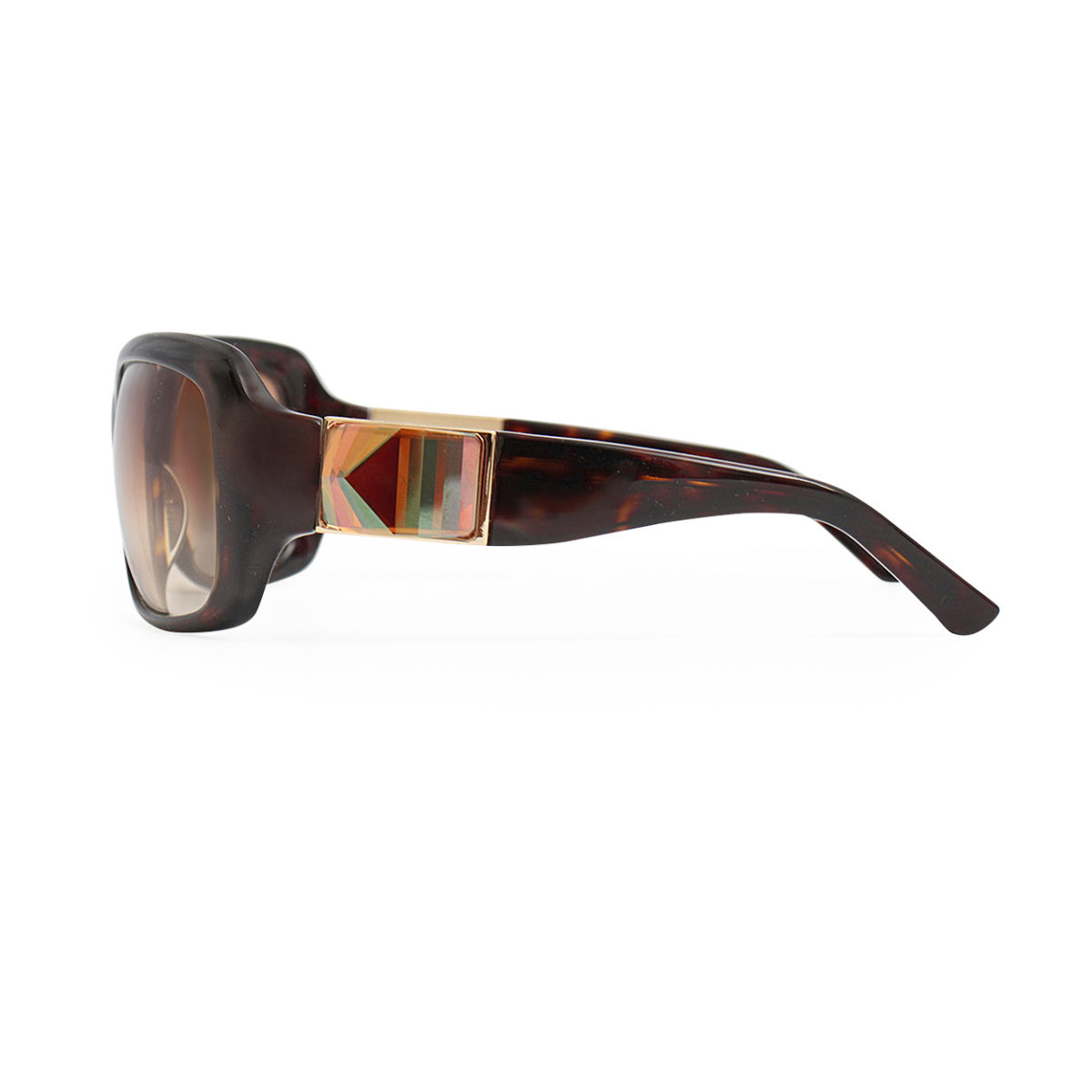 JIMMY CHOO Crystal Sunglasses 120 Rock/S Brown | Luxity