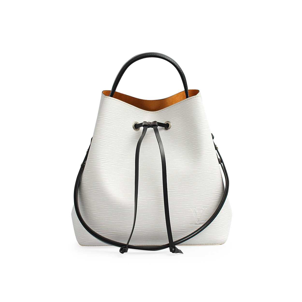 LOUIS VUITTON Epi Neonoe White 539695