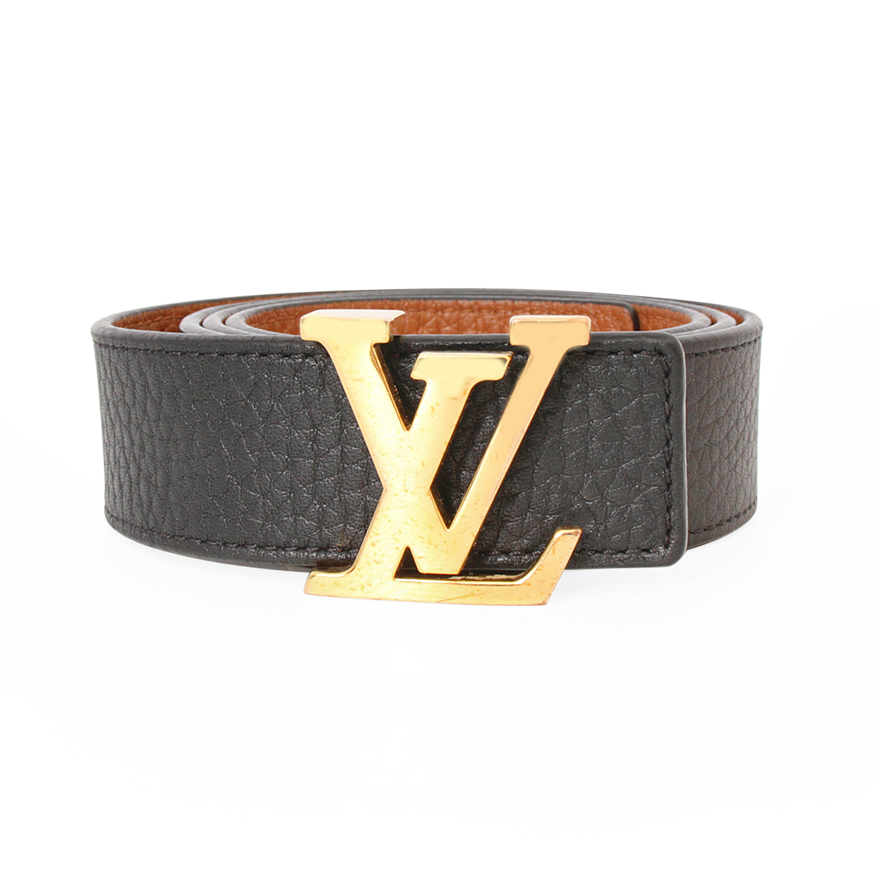 Louis Vuitton Womens Initials Belt Monogram / Gold 80-32 – Luxe Collective