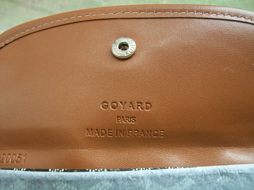 authentic goyard bag inside
