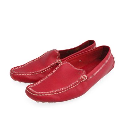 Product TOD'S Leather Loafers Red - S: 39 (6)