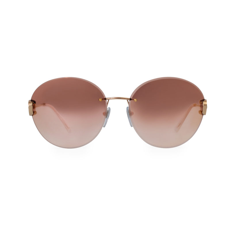 BVLGARI Sunglasses 6091 B Rose Gold | Luxity