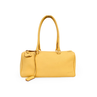 Product PRADA Daino Box Shoulder Bag Yellow