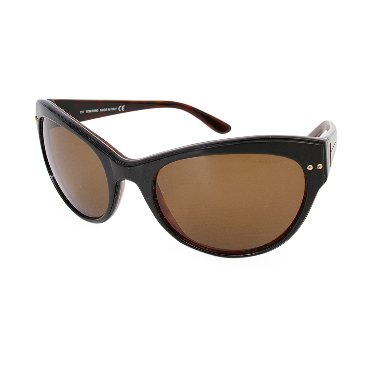 TOM FORD Karina Sunglasses TF174 Brown | Luxity