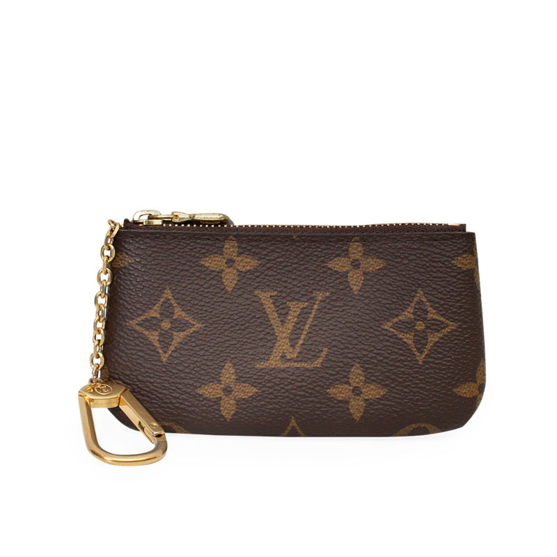 Louis Vuitton Key Pouch Vivienne Holiday Monogram CanvasPink in Coated  Canvas with Goldtone  US