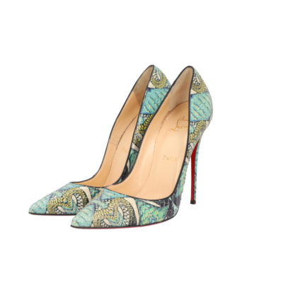 Product CHRISTIAN LOUBOUTIN Python Inferno So Kate Pumps Multicolour - S: 38 (5)