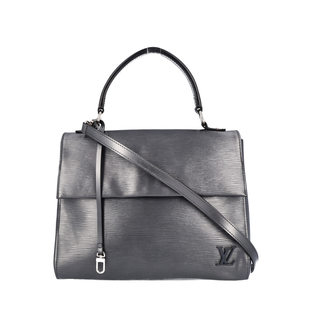 Louis Vuitton Anthracite Nacre Epi Leather Cluny MM