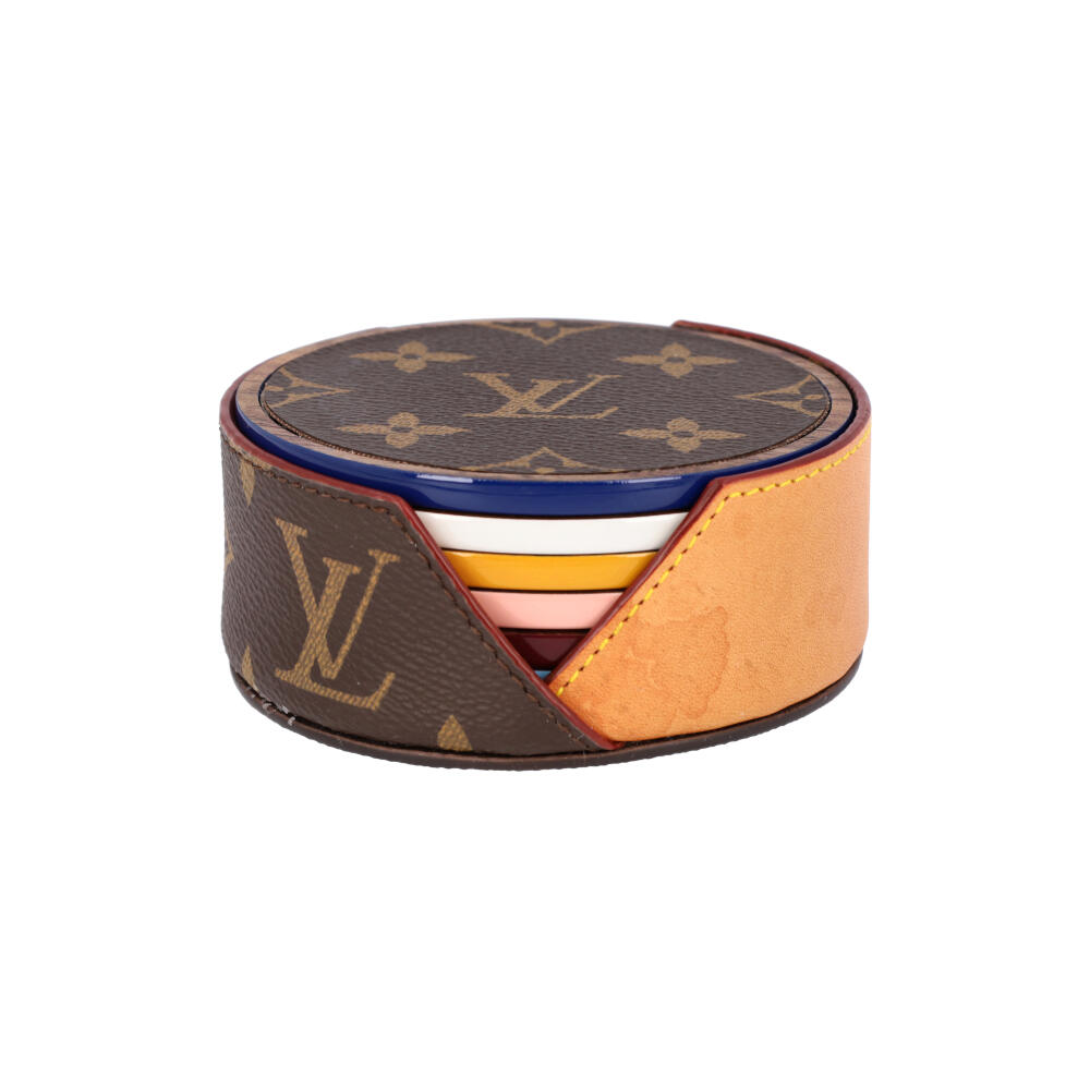 Brand New Louis Vuitton Monogram Fluo Coasters, Furniture & Home Living,  Kitchenware & Tableware, Dinnerware & Cutlery on Carousell