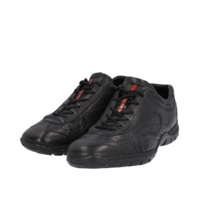 Product PRADA Leather Sneakers Black - S: 43 (9)