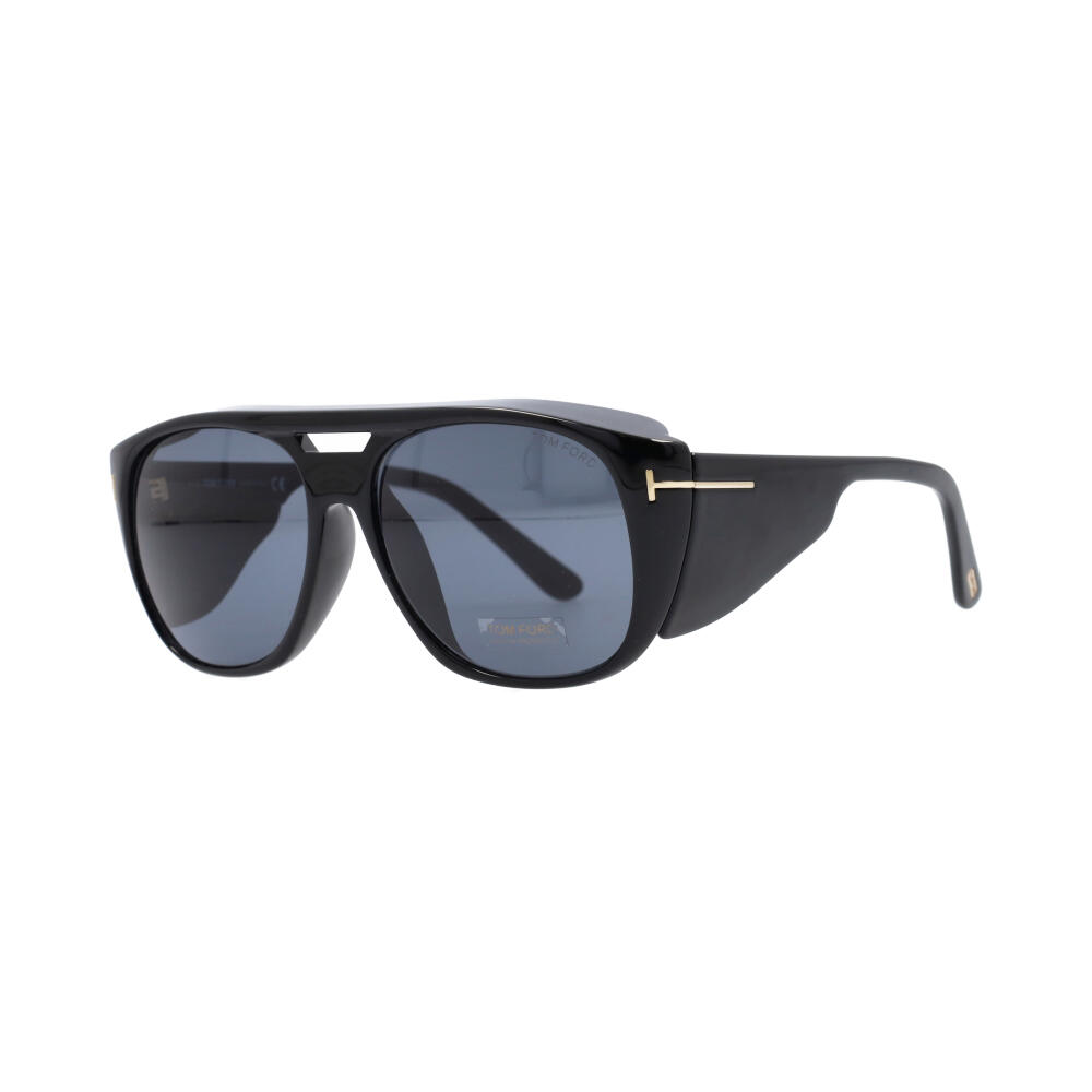 TOM FORD Fender Sunglasses TF799 Black - NEW | Luxity