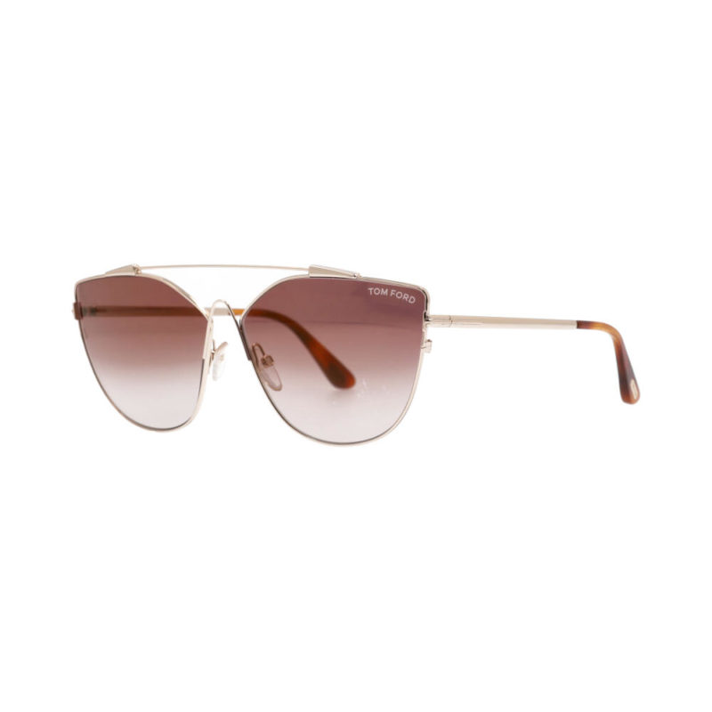 TOM FORD Jacqueline Sunglasses TF563 Brown | Luxity