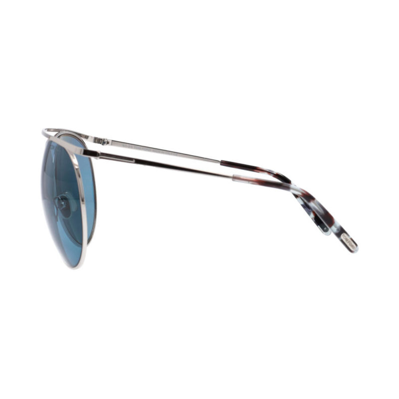 TOM FORD Stevie Sunglasses TF761 Silver/Blue - NEW | Luxity