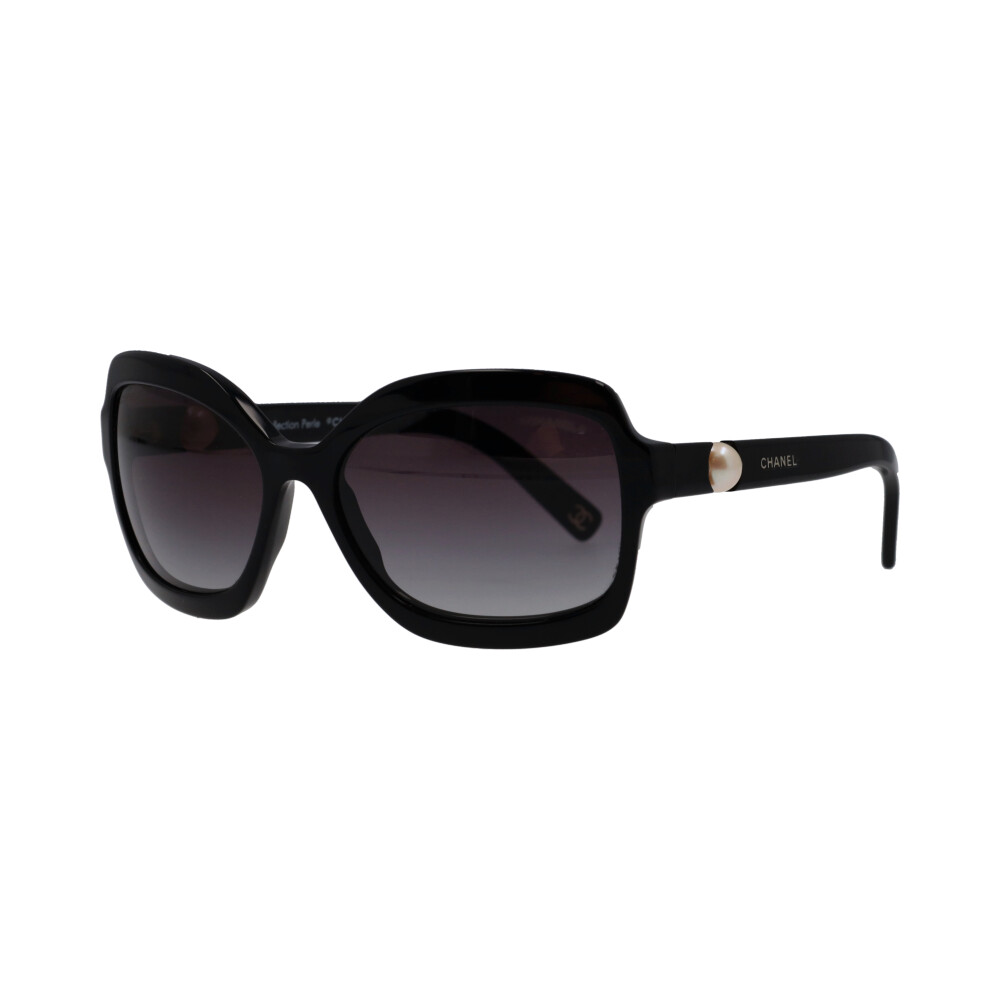 CHANEL Collection Perle Sunglasses 5132-H Black | Luxity