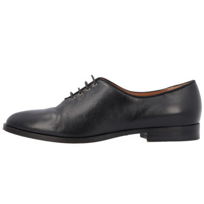 Product GIORGIO ARMANI Leather Lace Up Shoes Black - S: 38 (5)
